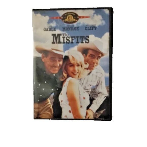 The Misfits DVD 1961 Movie Western Action Black and White Marilyn Monroe - Picture 1 of 3